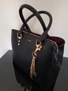 Aldo Legoiri Black and Gold Purse / Bag - Photo 5