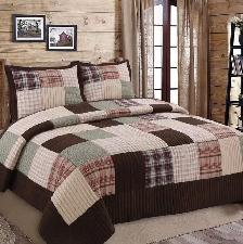 Cozy Line Home Fashions Patchwork Quilt Set – Queen Size