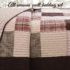 Cozy Line Home Fashions Patchwork Quilt Set – Queen Size - Photo 5