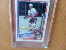 Carte Hockey  O-Pee-Chee 84-85 Pat Lafontaine ROOKIE (170626-517