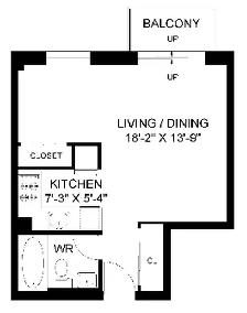 studio apartment for rent, ByWard Market, August 1 - ID 4580 - Photo 12