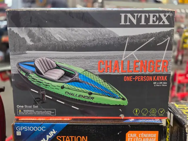 Intex Challenger One Person Kayak @ Cashopolis!!