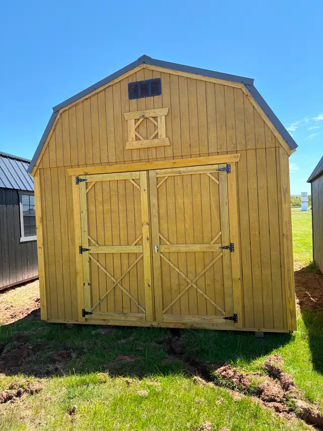 10 x 16 Lofted Barn - Old Hickory Buildings