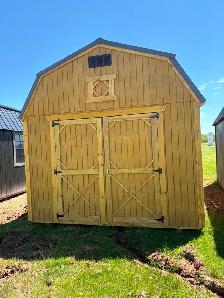 10 x 16 Lofted Barn - Old Hickory Buildings