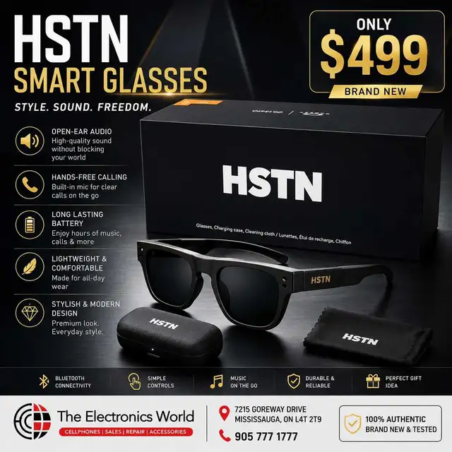 HSTN Smart Glasses – Brand New