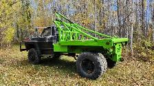 1970 F600 4x4 gin pole truck - Photo 4