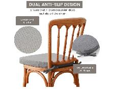 Battilo Memory Foam Chair Cushions – Set of 4 - Photo 5