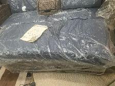 Allen and Roth Cushioned Woven Double Recliner w Ottoman NEW! - Photo 5