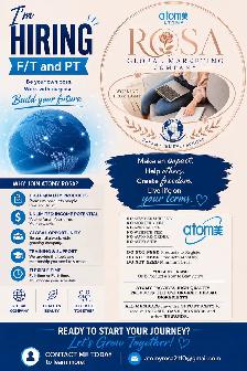 Global Marketing Company Hiring P/T and F/T