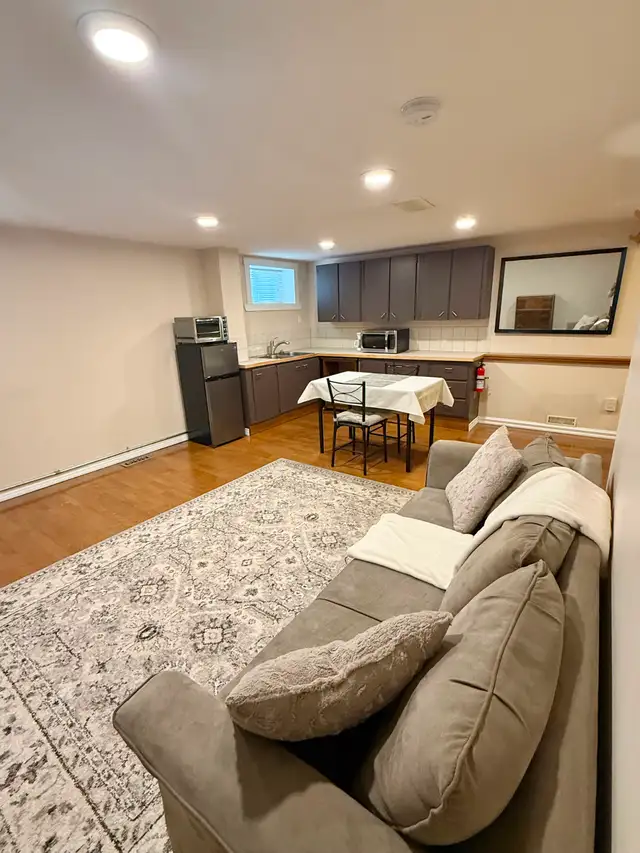 LACOMBE FURNISHED BASEMENT SUITE AVAILABLE NOW FOR SHORT TERM