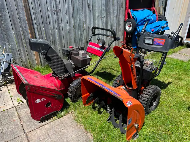 Snow blowers