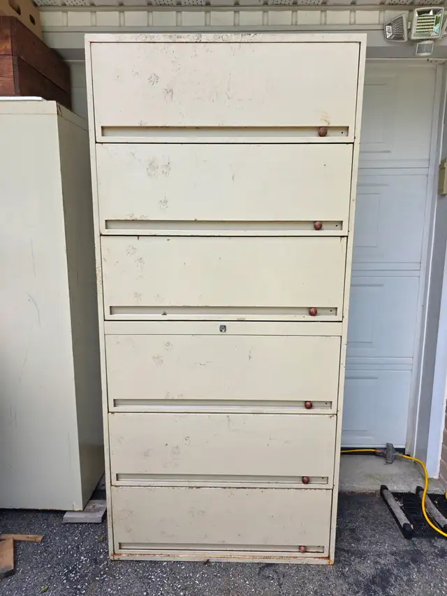 6 Drawers Lateral Fieling Cabinet W Sliding Drawers Man Cave Box