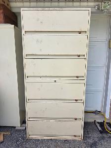 6 Drawers Lateral Fieling Cabinet W Sliding Drawers Man Cave Box