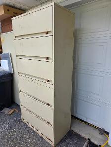 6 Drawers Lateral Fieling Cabinet W Sliding Drawers Man Cave Box - Photo 8