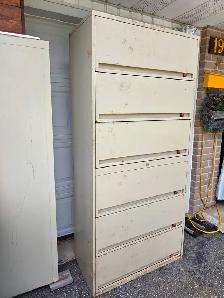6 Drawers Lateral Fieling Cabinet W Sliding Drawers Man Cave Box - Photo 9