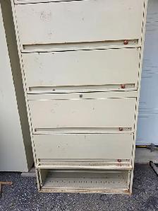6 Drawers Lateral Fieling Cabinet W Sliding Drawers Man Cave Box - Photo 10