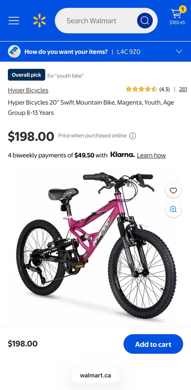 Kids bicycle