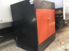 thick steel garage storage cabinet