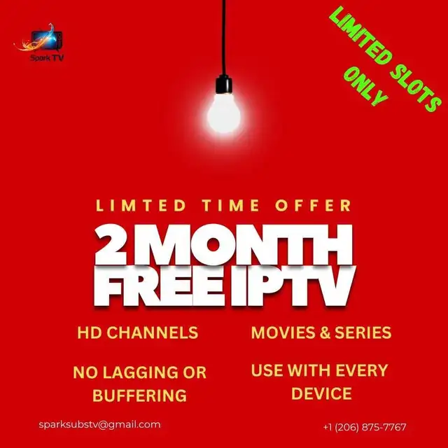 2 Months free - Best I.P.T.V server