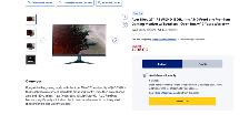 LIKE NEW-Acer 27' Monitor- ONLY 79.00 CAD