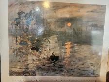 Claude Monet Impression Sunrise Print- I have lots of art here