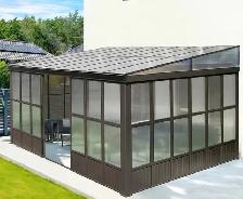 Aluminum gazebo/shed