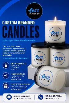 ️ Custom Branded Candles ️