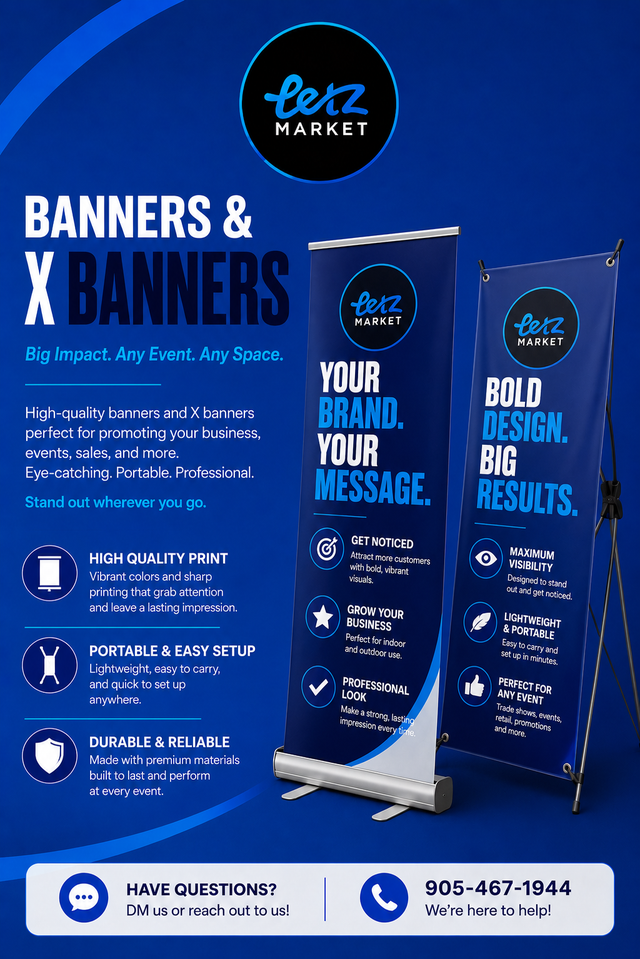 Custom Banners & X-Banners
