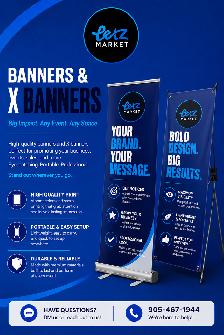 Custom Banners & X-Banners