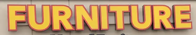 Furniture LED Sign for sale