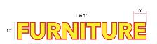 Furniture LED Sign for sale - Photo 3