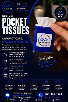 Custom Pocket Tissues