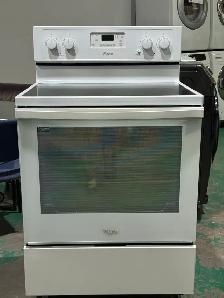 Whirlpool Glass Top Stove YWFE540HOBWO (S4302) $495 Only - Photo 2
