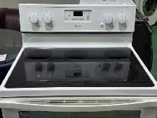 Whirlpool Glass Top Stove YWFE540HOBWO (S4302) $495 Only - Photo 4