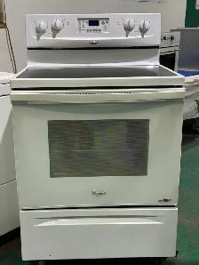 Whirlpool Glass Top Stove WERP4101SQ 0 (S4299)Free Delivery $495 - Photo 2
