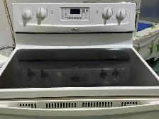 Whirlpool Glass Top Stove WERP4101SQ 0 (S4299)Free Delivery $495 - Photo 3