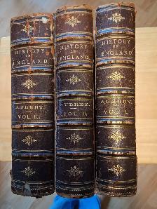 VINTAGE HISTORY OF ENGLAND BY AUBREY THREE VOLUMES