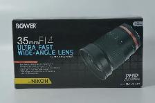 Bower 35mm F1.4 Ultra Fast Wide-Angle Lens For Nikon ID 1603 VM
