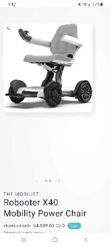 Robooter X40 Mobility Power Chair - Photo 2