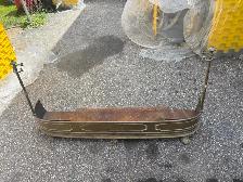 Free delivery used Antique Fireplace Fender (80 years old) - Photo 4