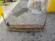 Free delivery used Antique Fireplace Fender (80 years old) - Photo 5