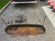 Free delivery used Antique Fireplace Fender (80 years old) - Photo 6