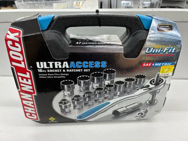Channel Lock 39100 Ultra Access Socket Set