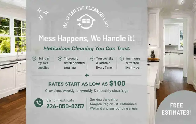 Ms. Clean "the cleaning lady"