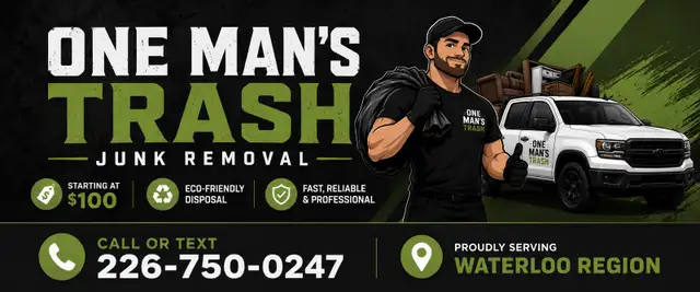 Affordable Junk Removal | Waterloo Region | Starting at $100