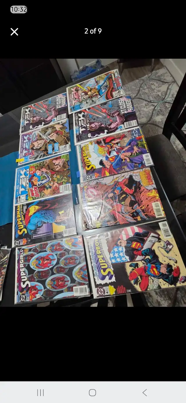 Comic book lot