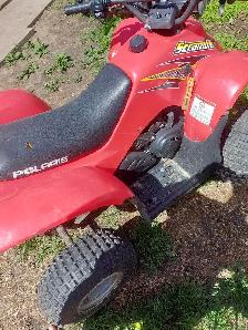 Two stroke 50cc Polaris Scrambler Kids quad - Photo 3