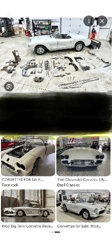 wanted 1958 to 1962 Corvette