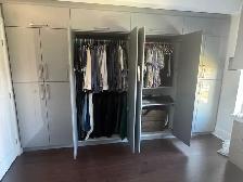 Lit escamotable avec étagère   meuble de rangement haut de gamme - Photo 3