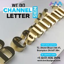 Channel Letters – Custom 3D Signs